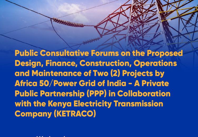 PUBLIC CONSULTATIVE WORKSHOPS IN KISUMU AND ELDORET 